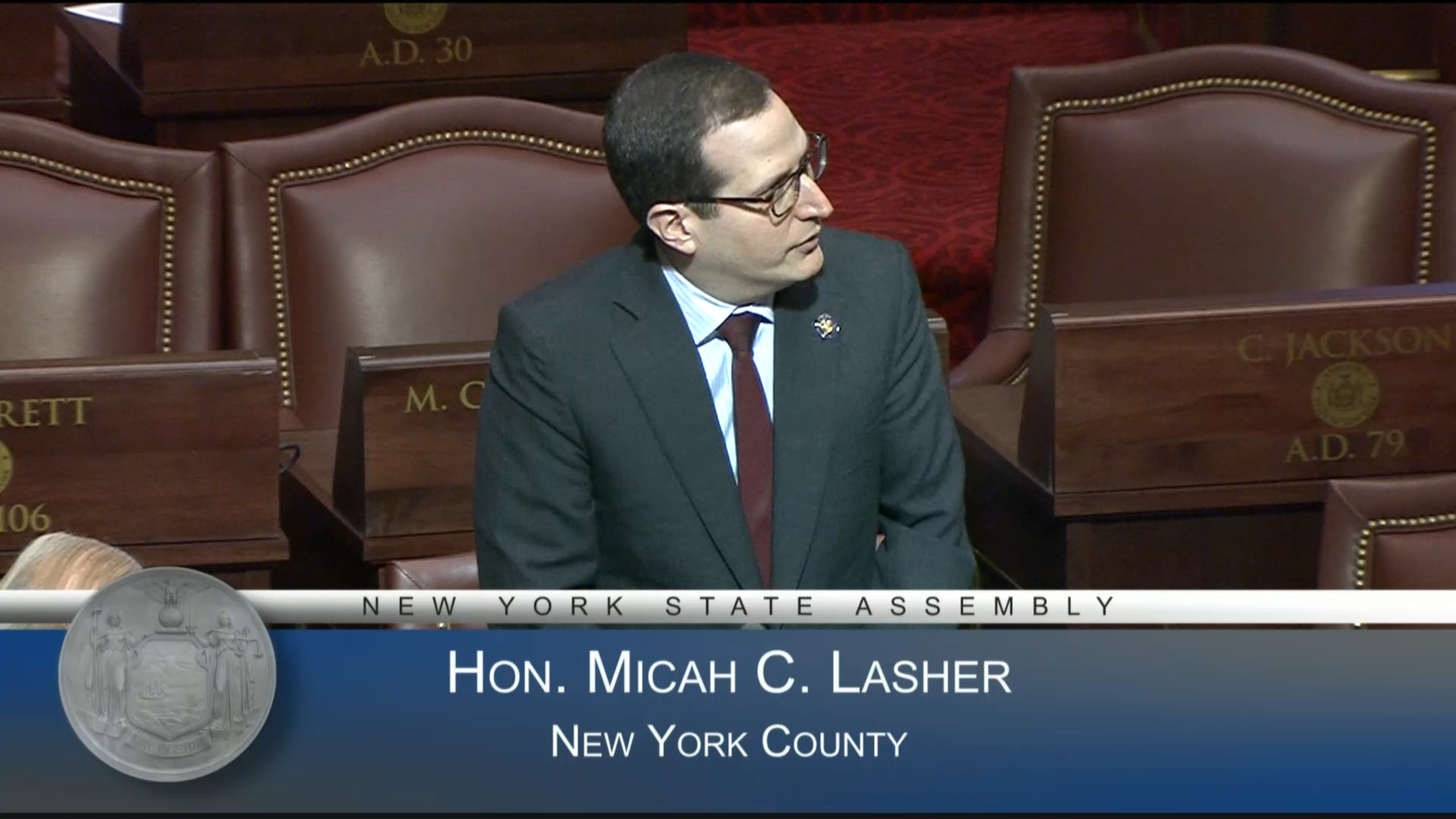 Assemblymember Lasher Passes First Bill in the Assembly