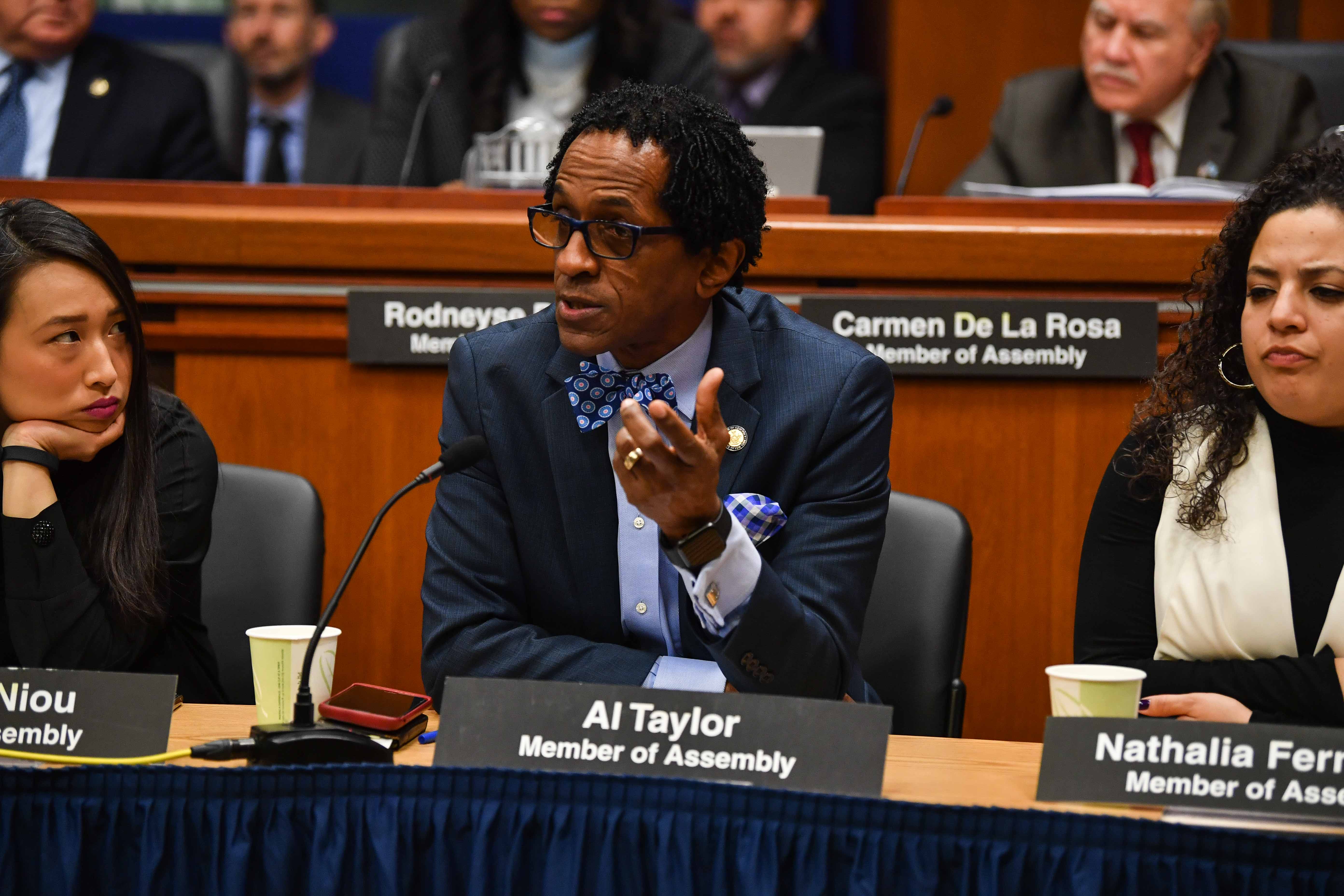 Assemblymember Taylor made sure the voices of his constituents were heard during the Joint Legislative Budget Hearing on Housing on February 4, 2019.