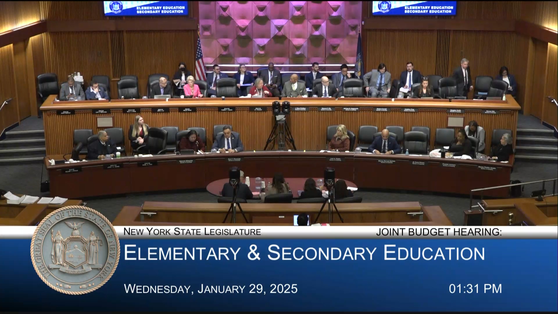 NYC Schools Chancellor Testifies During Budget Hearing on Elementary and Secondary Education