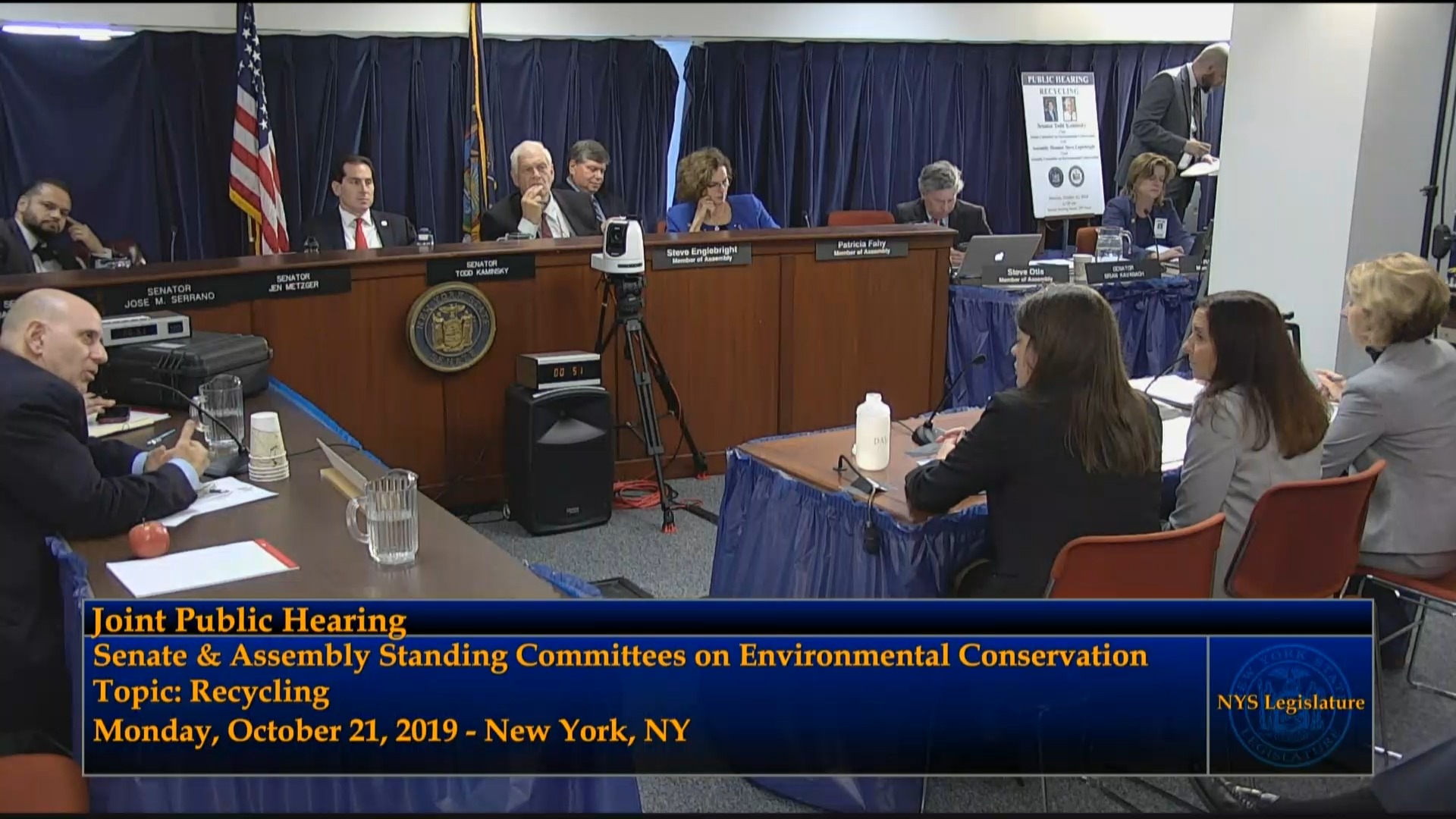 Public Hearing On Recycling Related Issues
