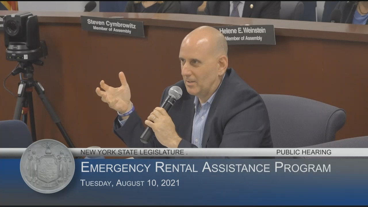 Rent Stabilization and Housing Advocates Testify at Hearing on Emergency Rental Assistance Program