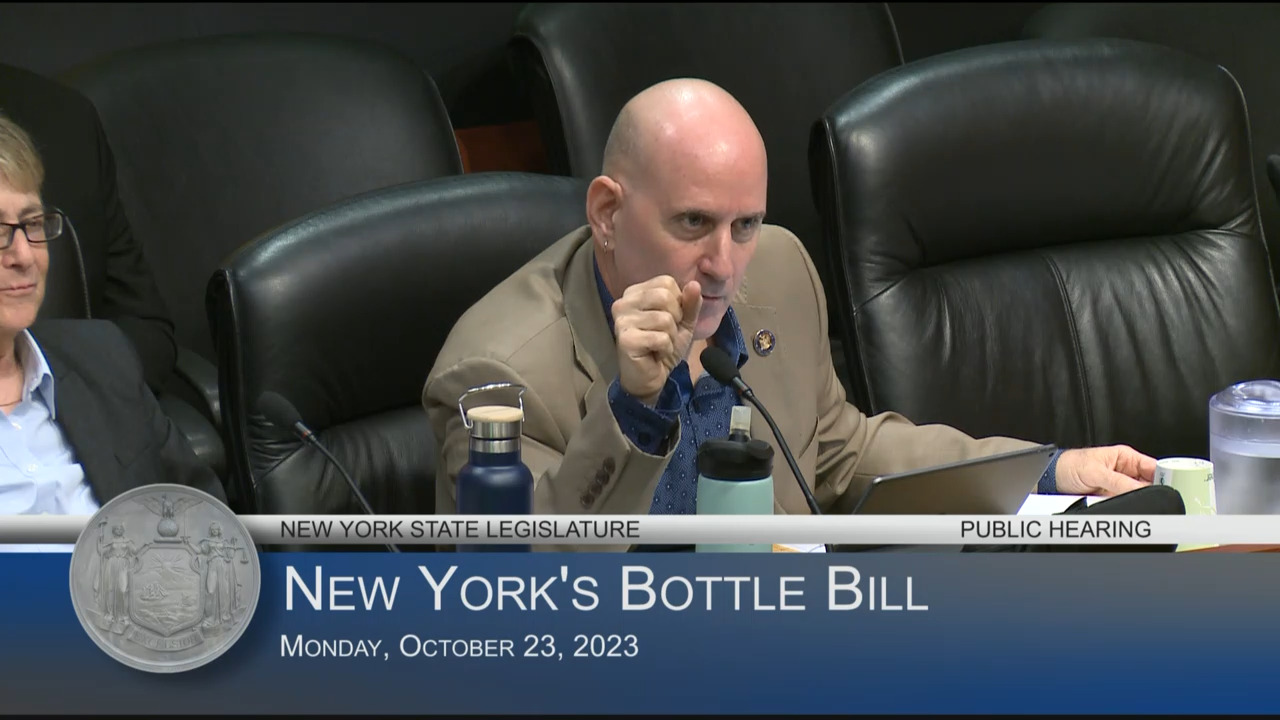 ENCON Officers PBA Director Testifies During Joint Legislative Hearing Examining New York’s Bottle Bill