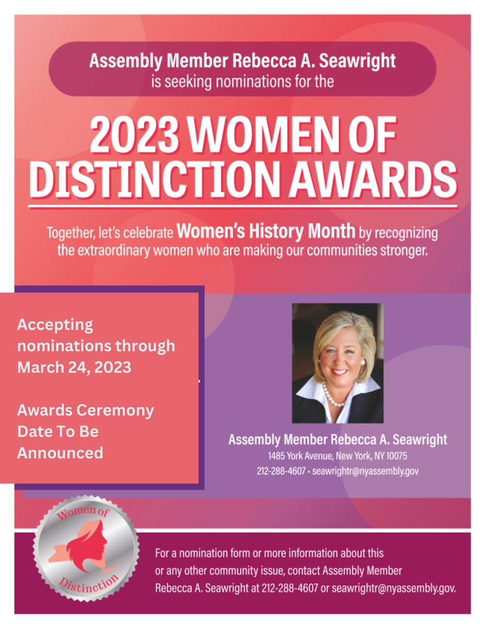 2023 Women of Distinction Awards
