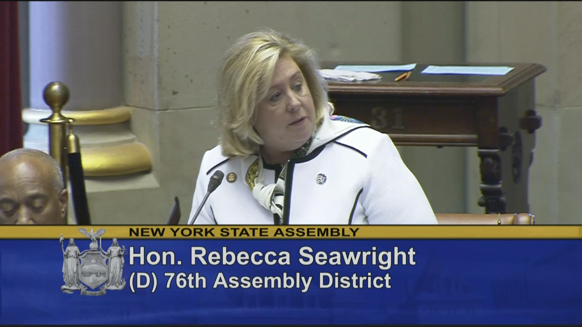 Seawright Honors Edie Windsor on Assembly Floor