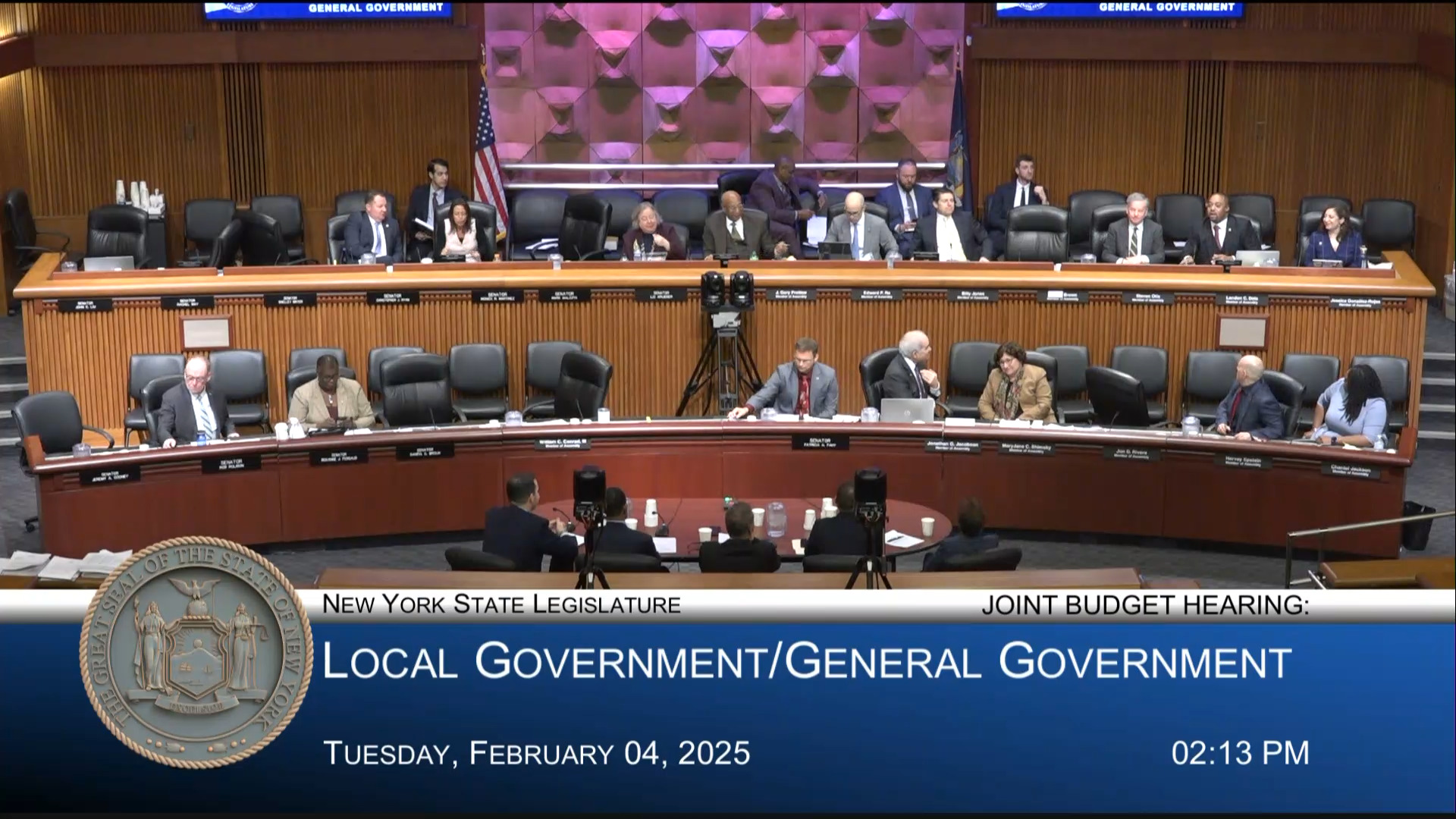 Statewide Mayors Testify During Joint Budget Hearing on Local/General Government