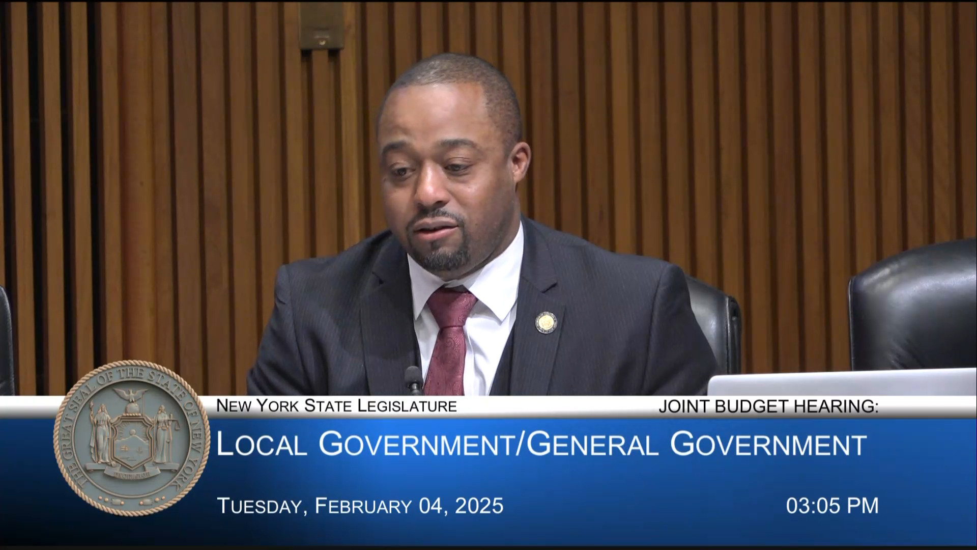 NYC Officials Testify During a Joint Budget Hearing on Local/General Government