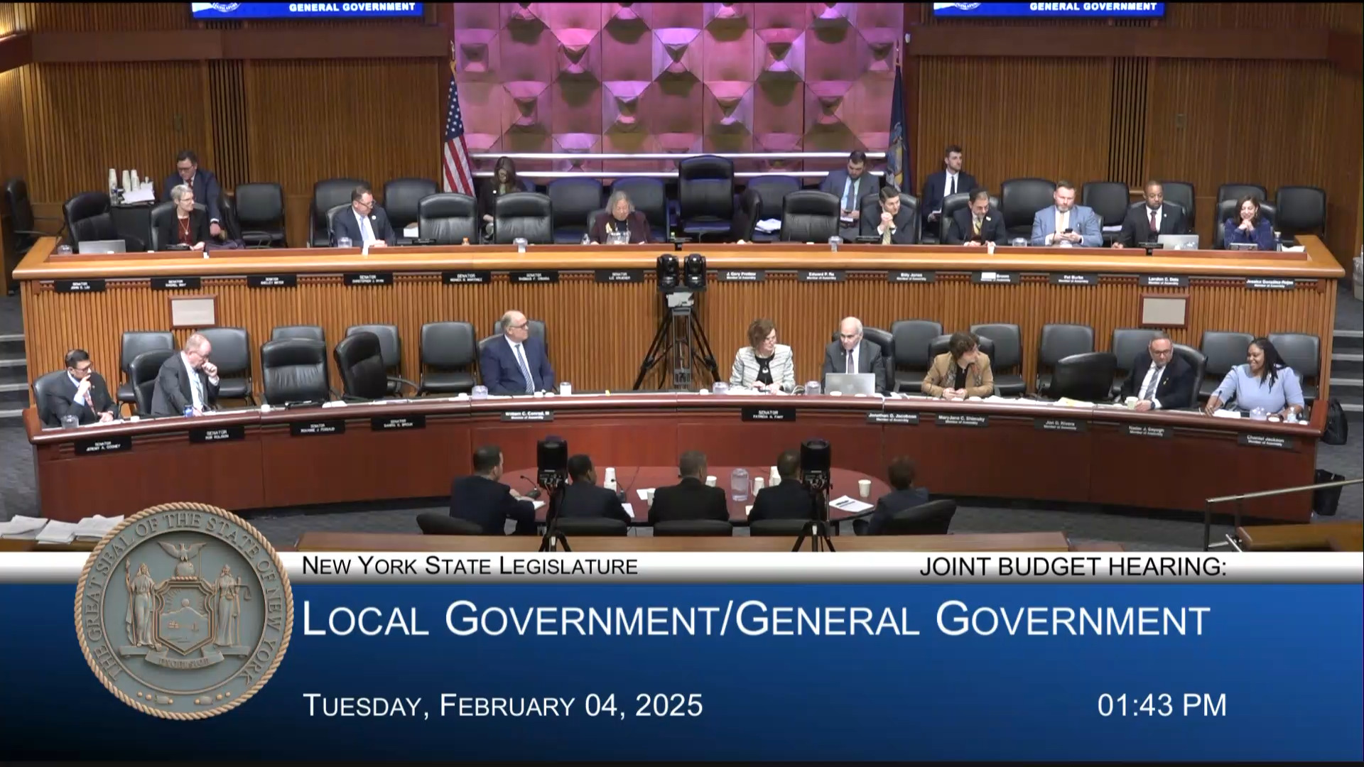 Statewide Mayors Testify During Joint Budget Hearing on Local/General Government