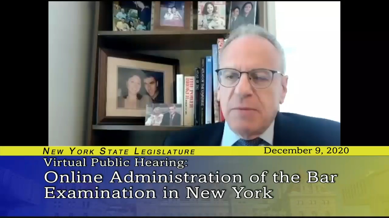 Reviewing the on Online Administration of the Bar Examination in New York