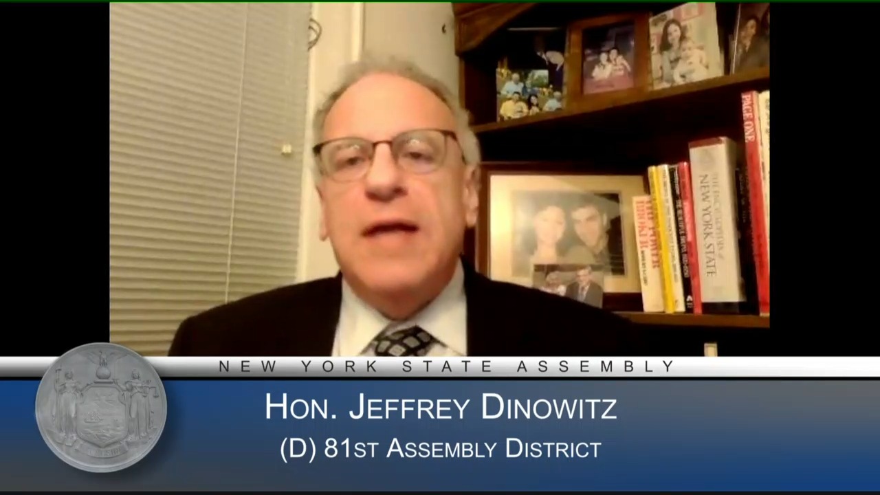 Dinowitz Explains Vote On Terminating Certain Executive Powers