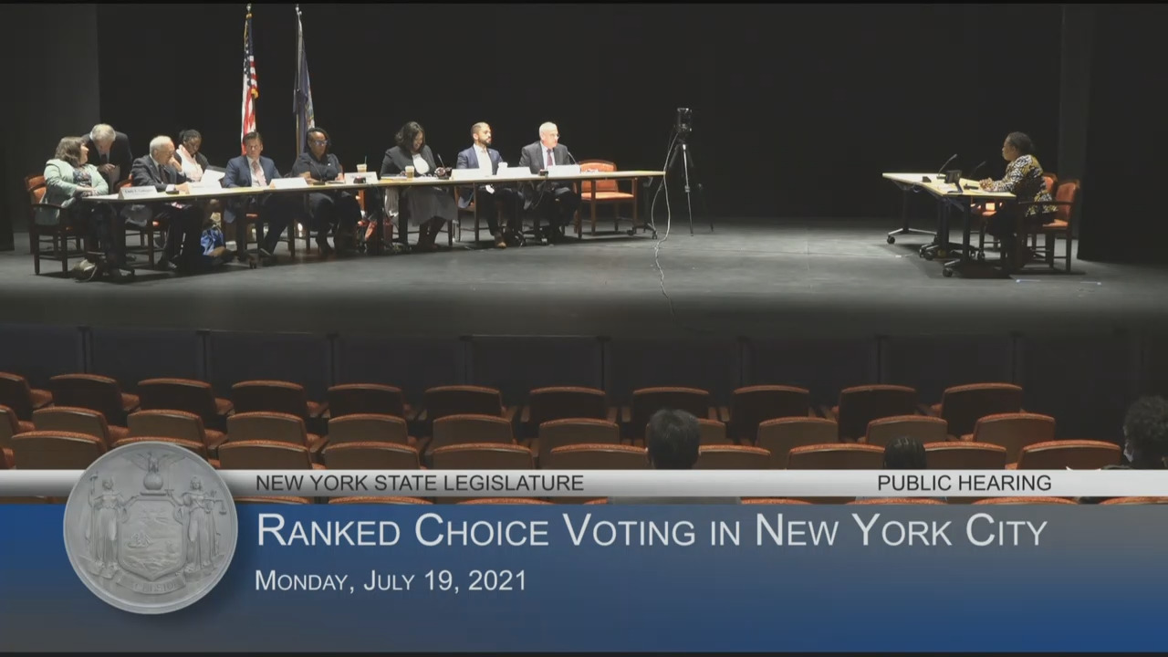 Public Hearing on Rank Choice Voting in NYC
