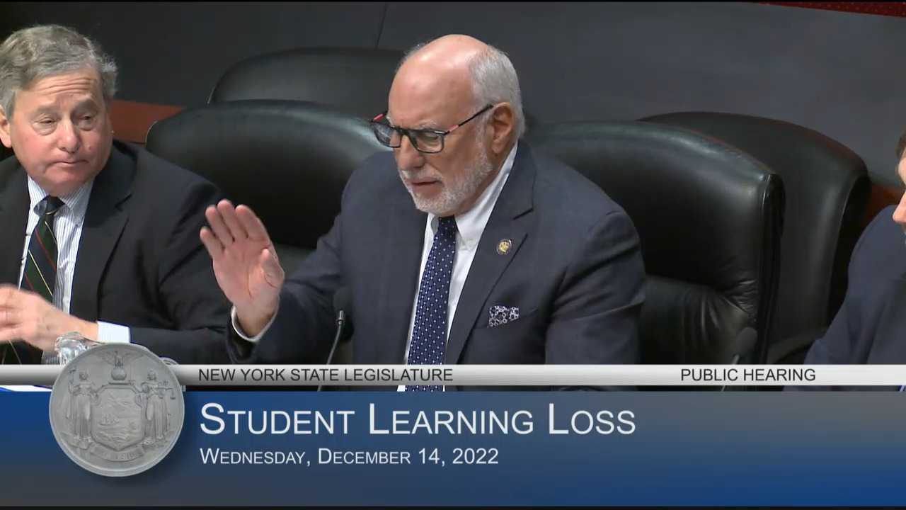 NYSUT President Testifies During Hearing on Student Learning Loss