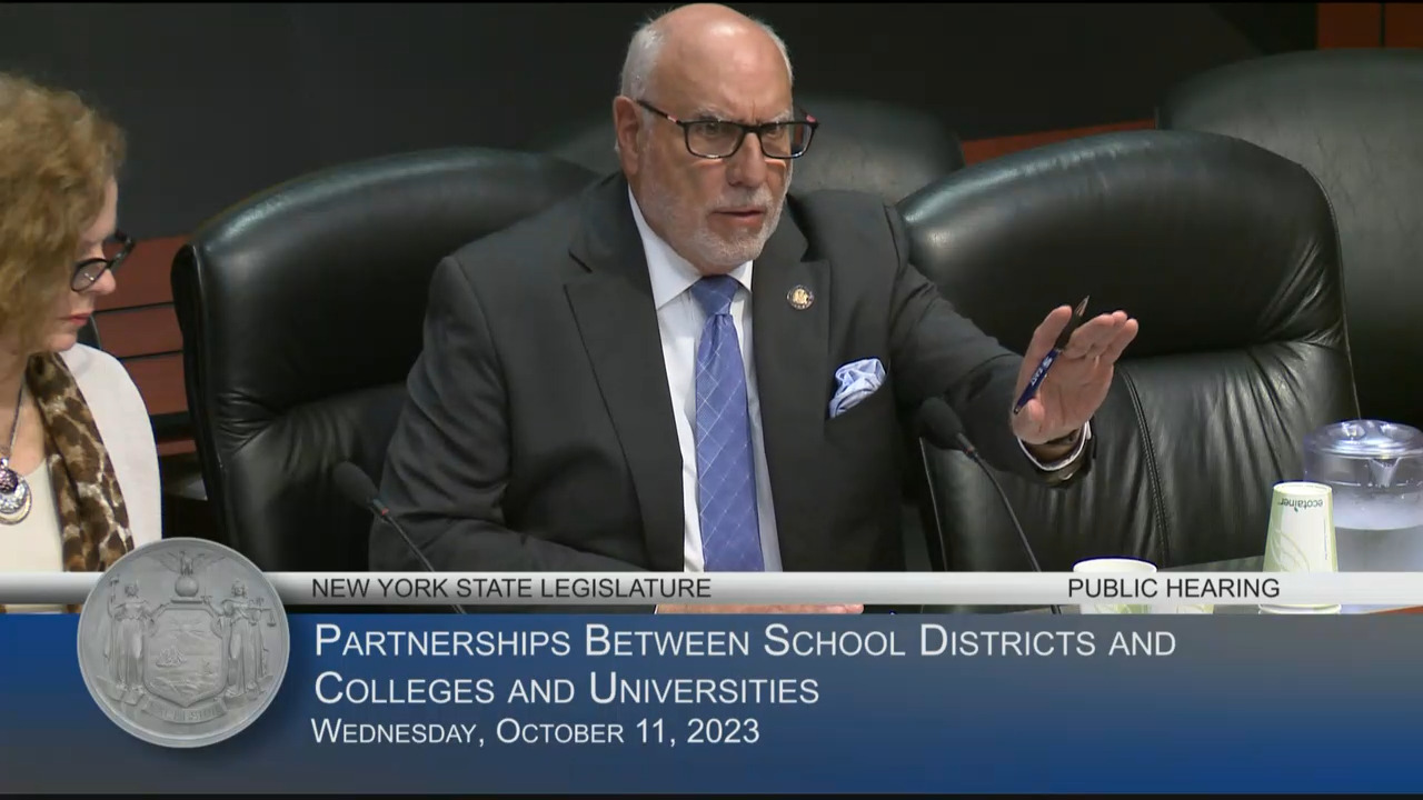 CUNY Dean for K-16 Initiatives Testifies at Hearing on Partnerships Between School Districts and Colleges