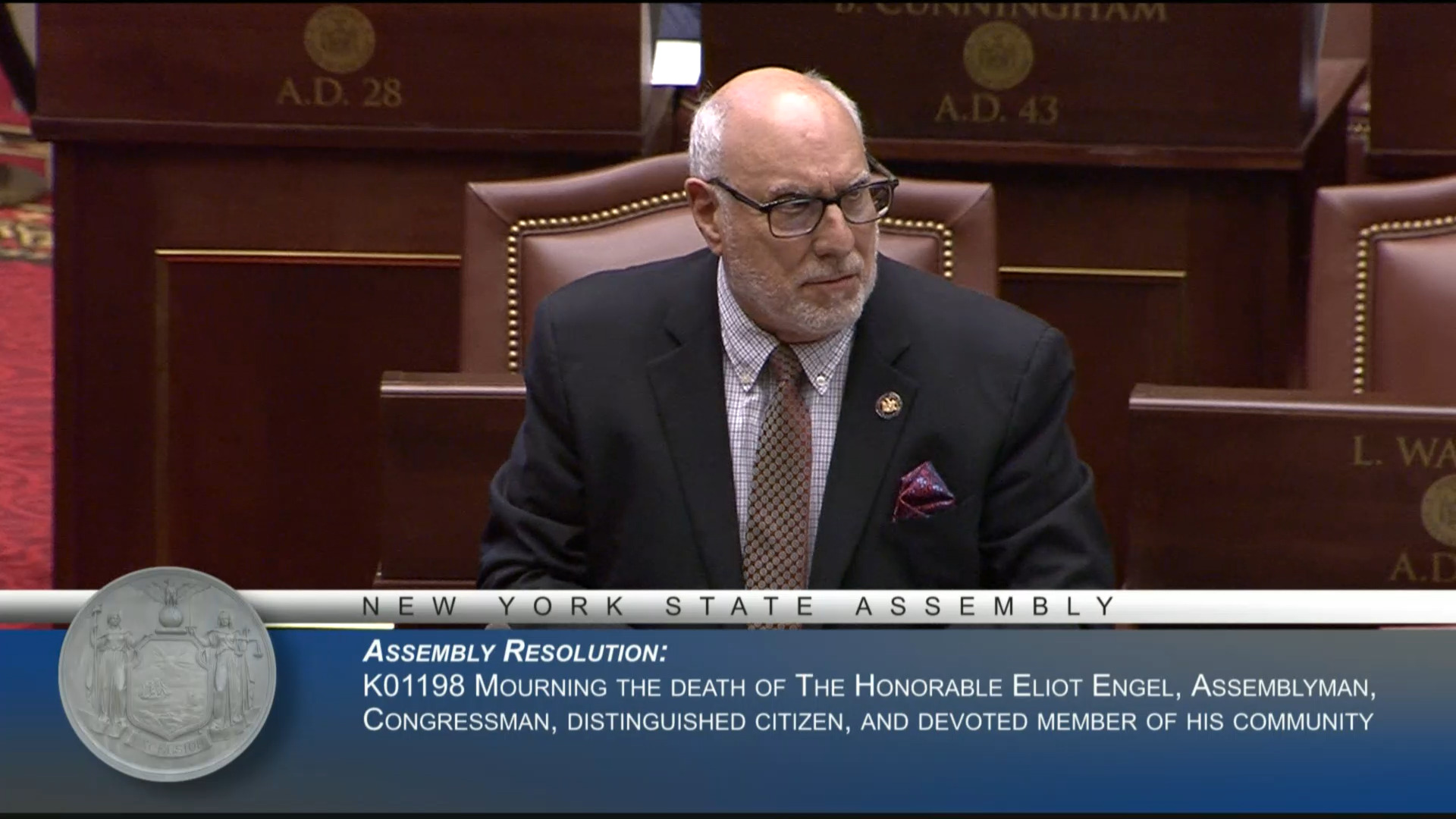 Mourning the Death of The Honorable Eliot Engel