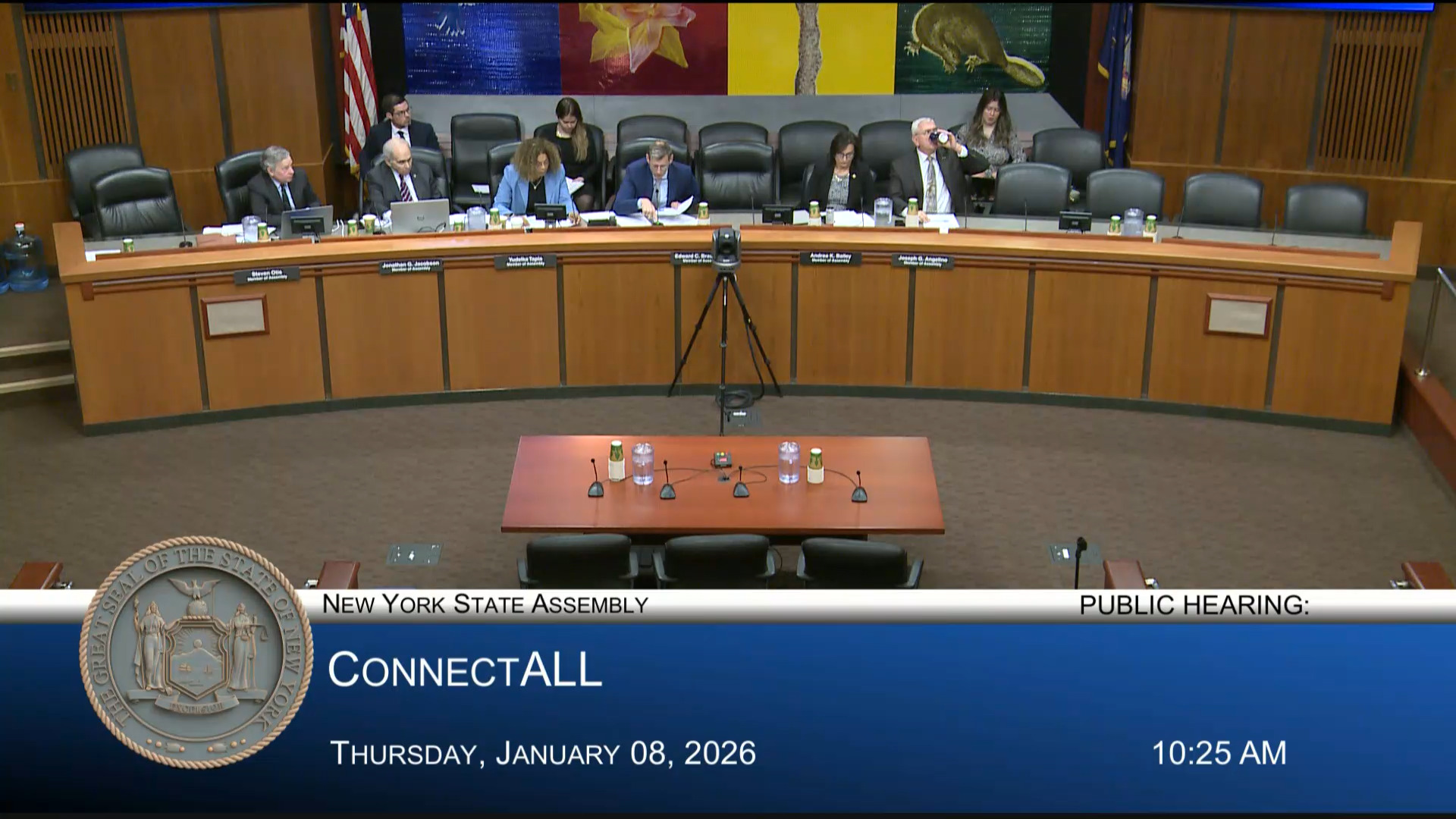 Tapia Questions ESD Representative During Public Hearing to Receive an Update on ConnectALL Initiative