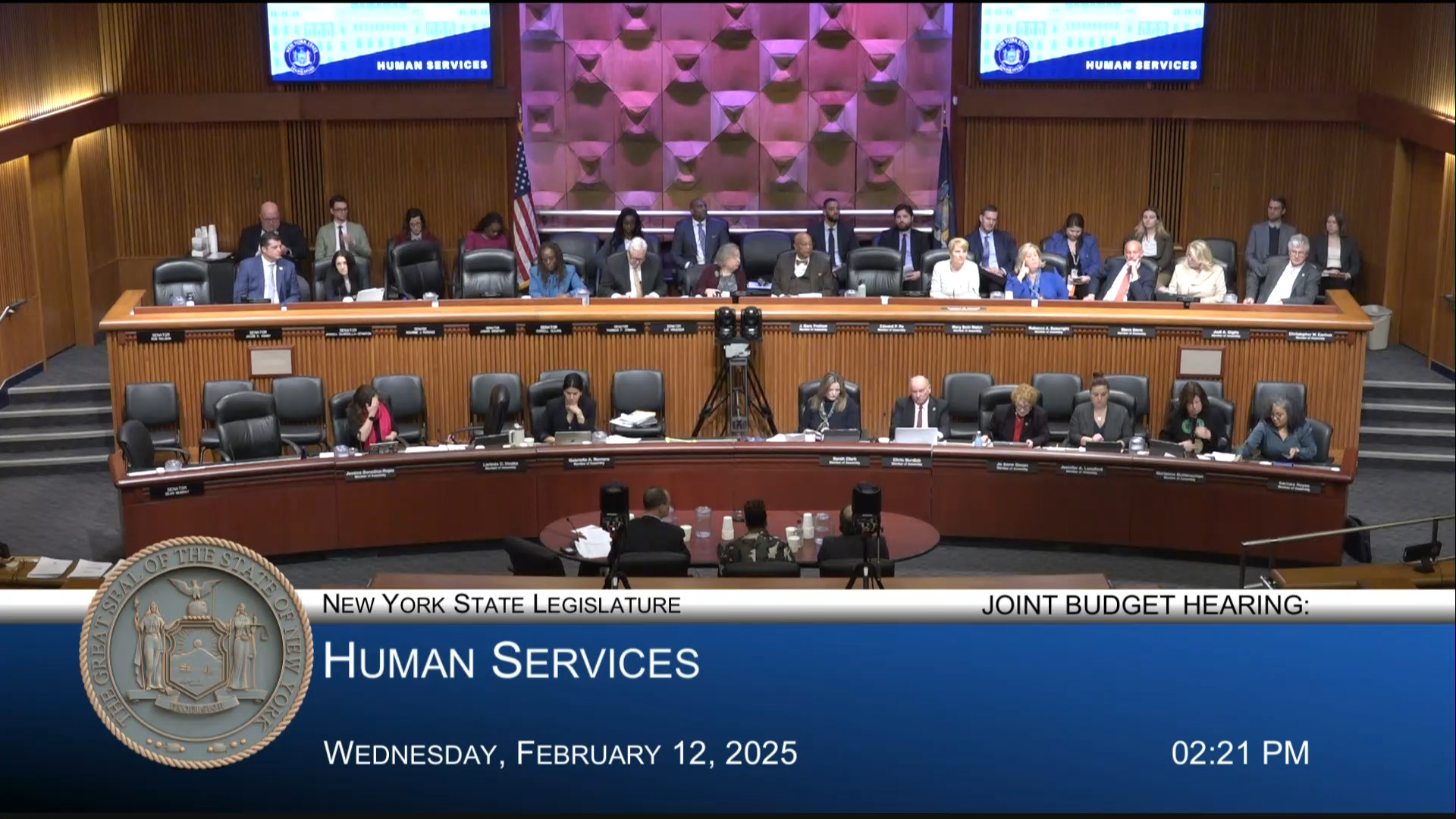 Office of Aging Acting Director Testifies During Joint Budget Hearing on Human Services