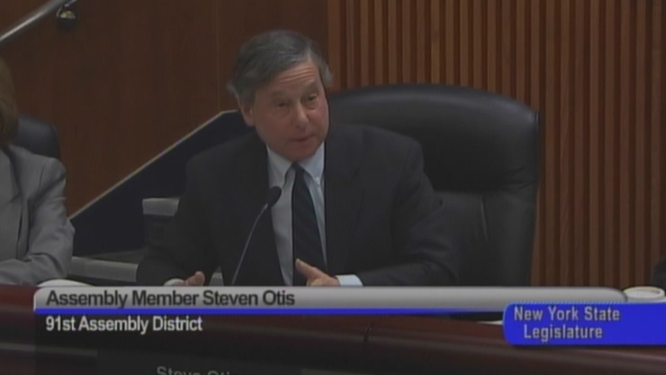 Otis Questions DEC Chief on Mandated Sewer Costs 
