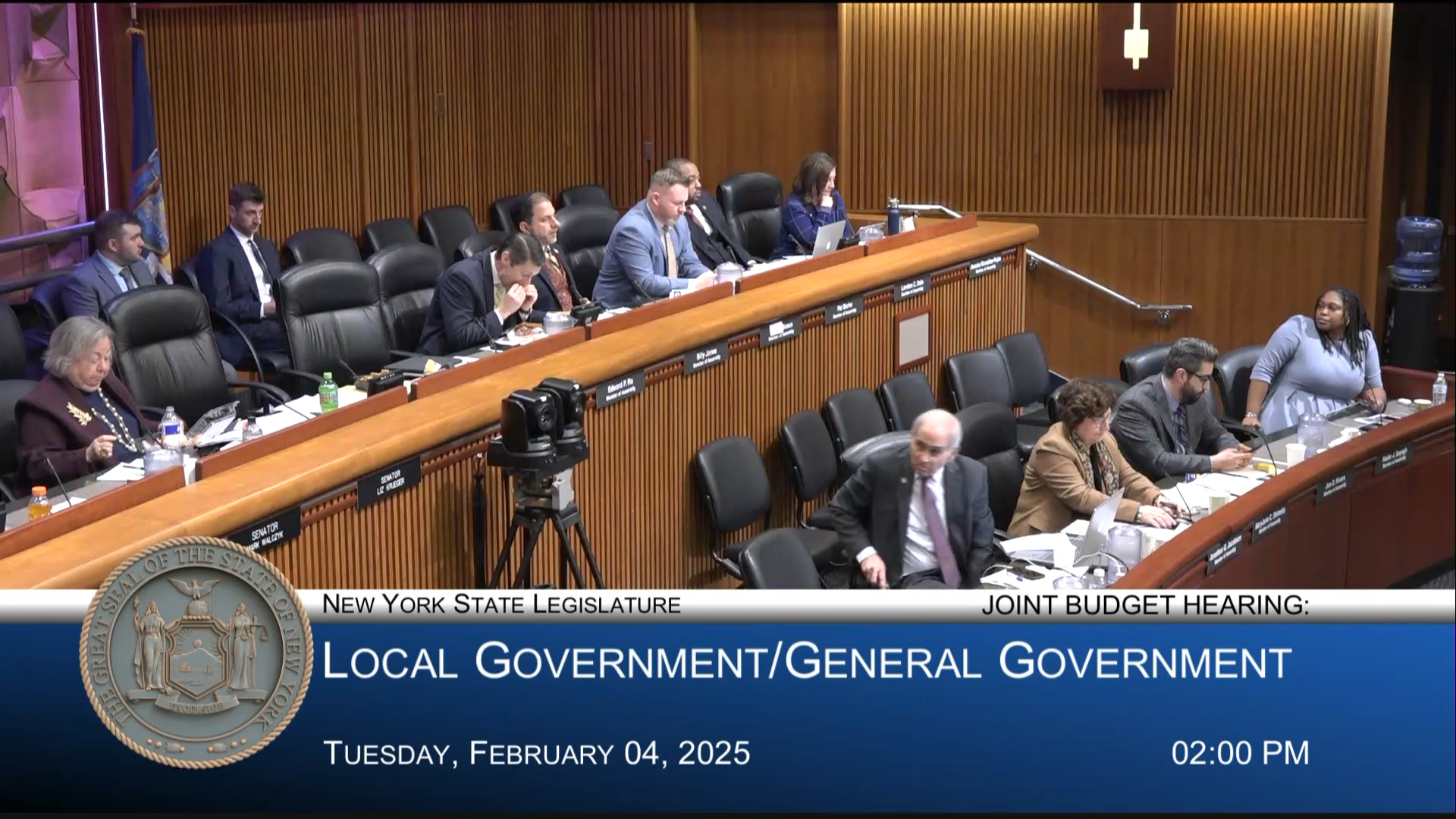 Statewide Mayors Testify During Joint Budget Hearing on Local/General Government