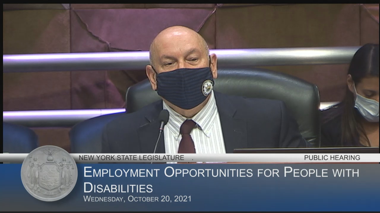 Family and Advocates Testify During a Hearing on Employment Opportunities for People with Disabilities