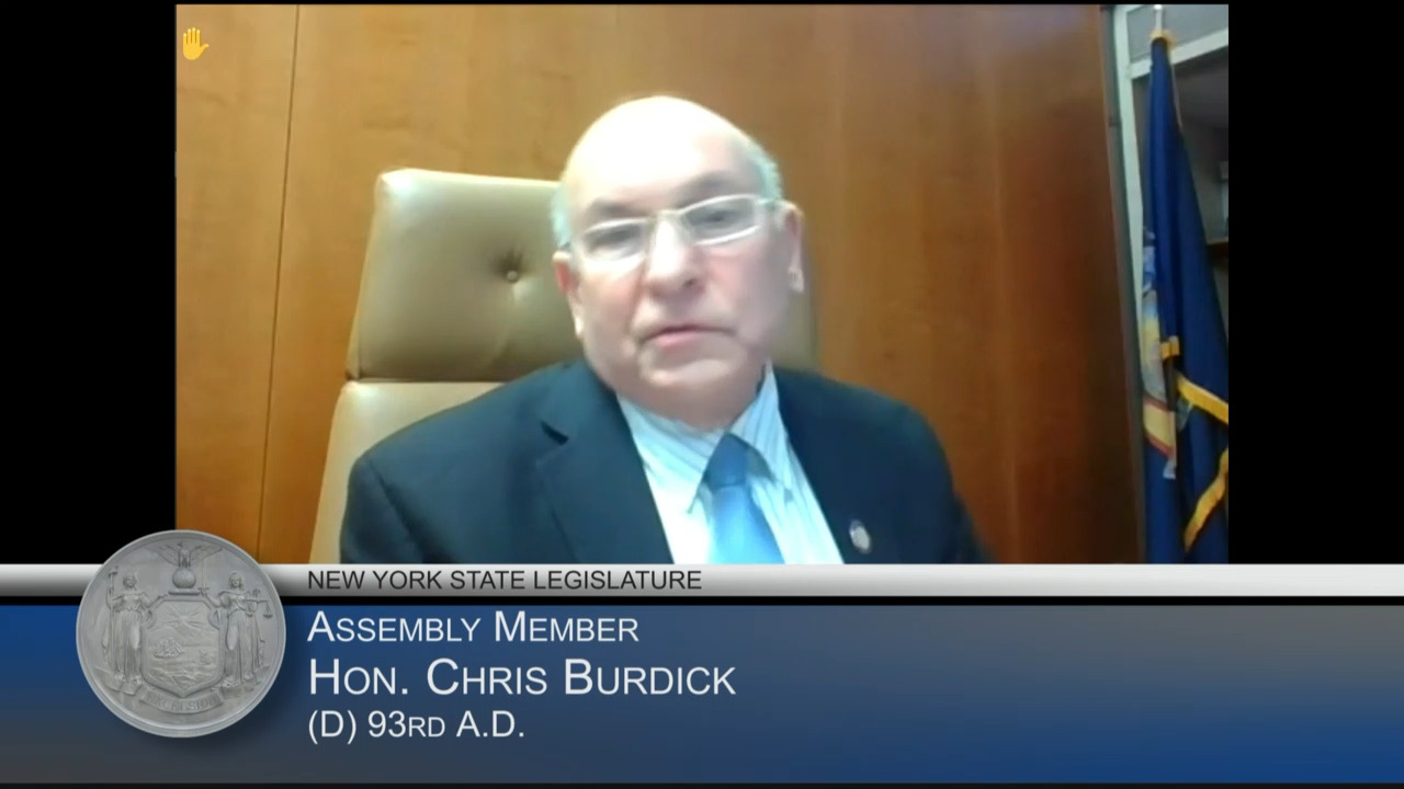 Burdick Questions Housing & Community Renewal Commissioner During Budget Hearing on Housing