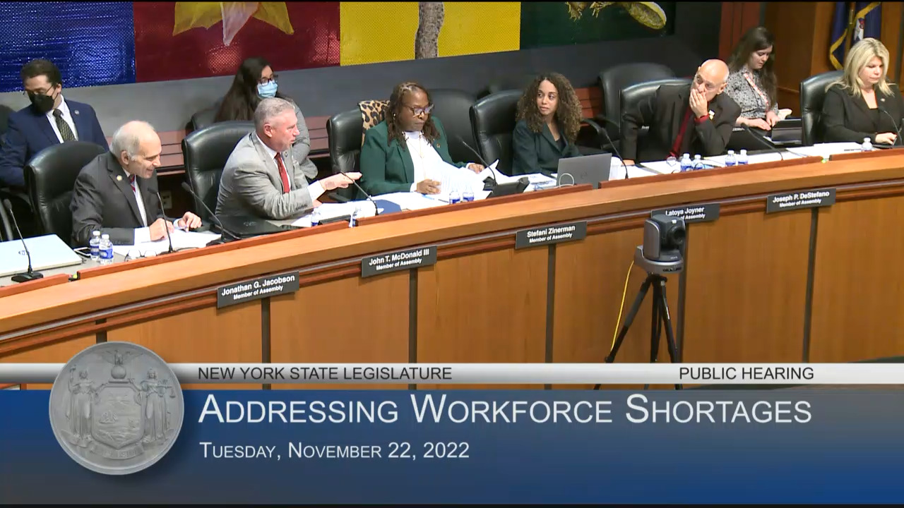 McDonald Questions AG Office Labor Official During Hearing on Workforce Shortages