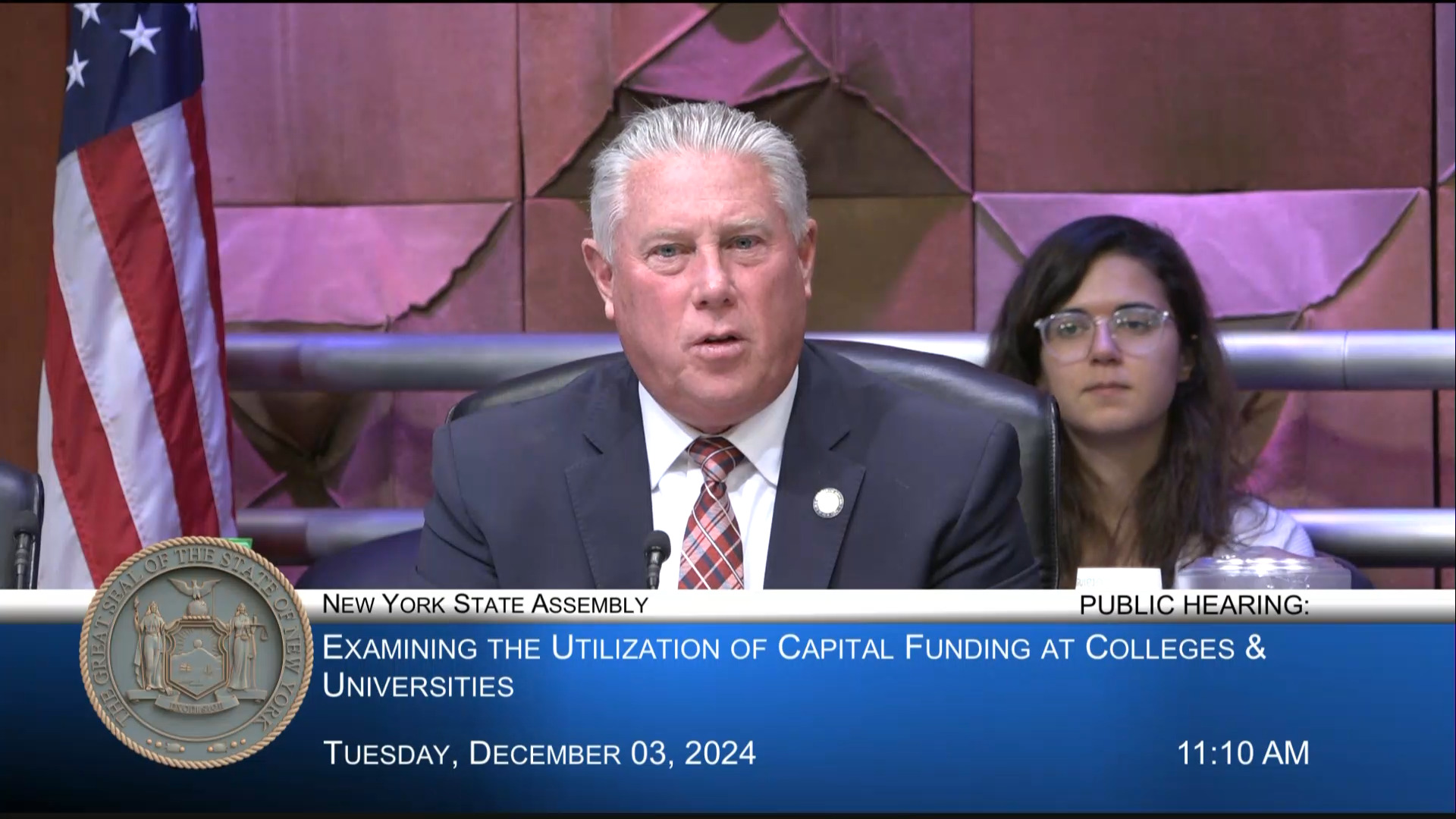 CUNY Official Testifies during Hearing on Utilization of Capital Funding at Colleges and Universities