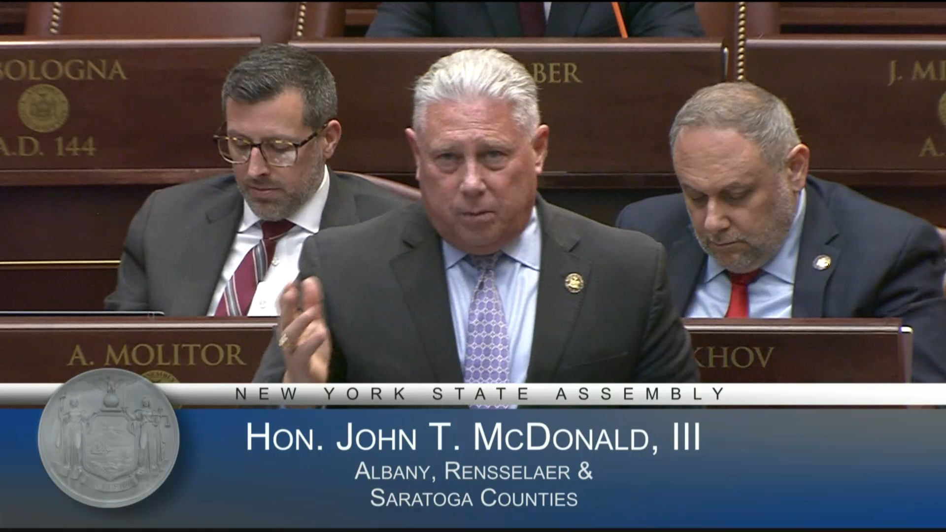 McDonald Says Revenue Bill Helps Constituents of 108th AD