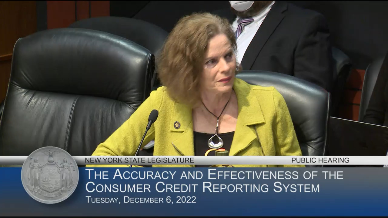 Deputy AG for Economic Justice Testifies at Hearing On Consumer Credit Reporting System