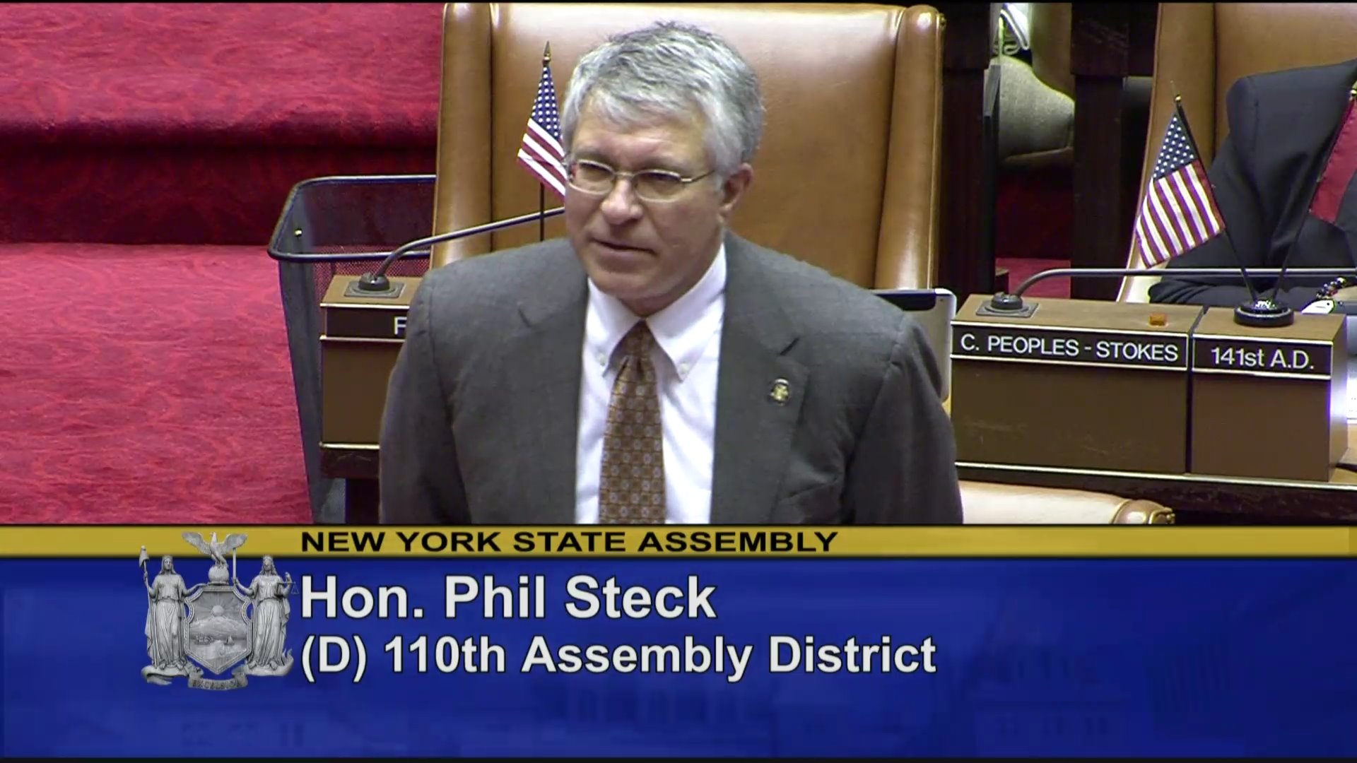 Steck Introduces Pastor Hamilton To The Assembly Chamber
