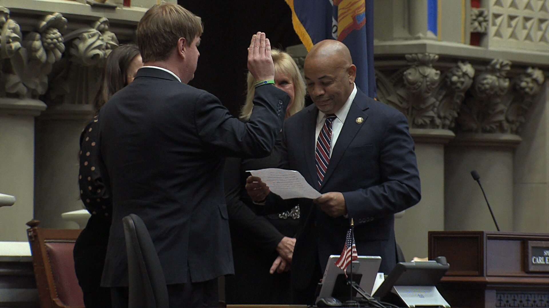 Michael Cashman Sworn In as a Member of the Assembly
