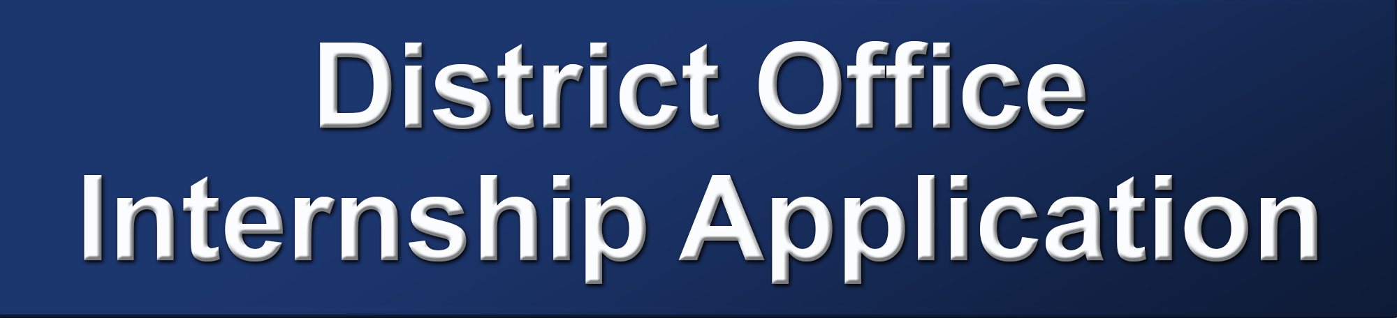 District Office Internship Application (2023)