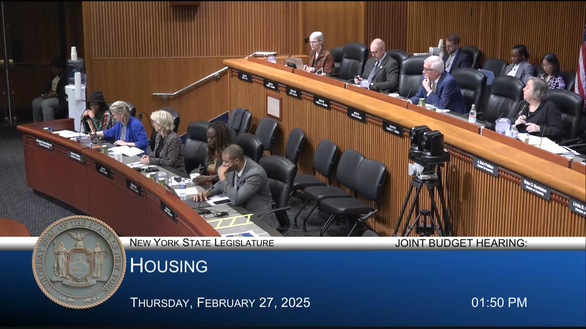 HCR Commissioner Testifies During Joint Budget Hearing on Housing