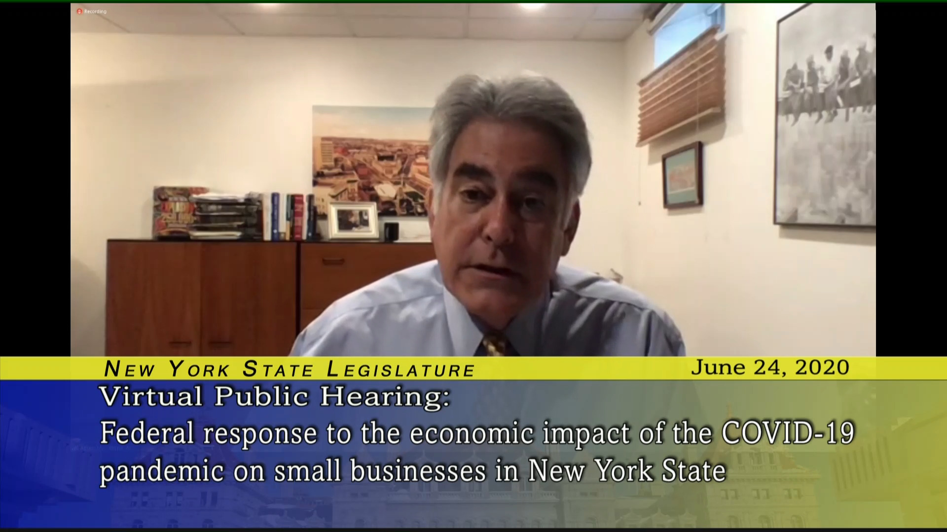 Public Hearing on Federal Response to COVID-19 Impact on NYC Small Business