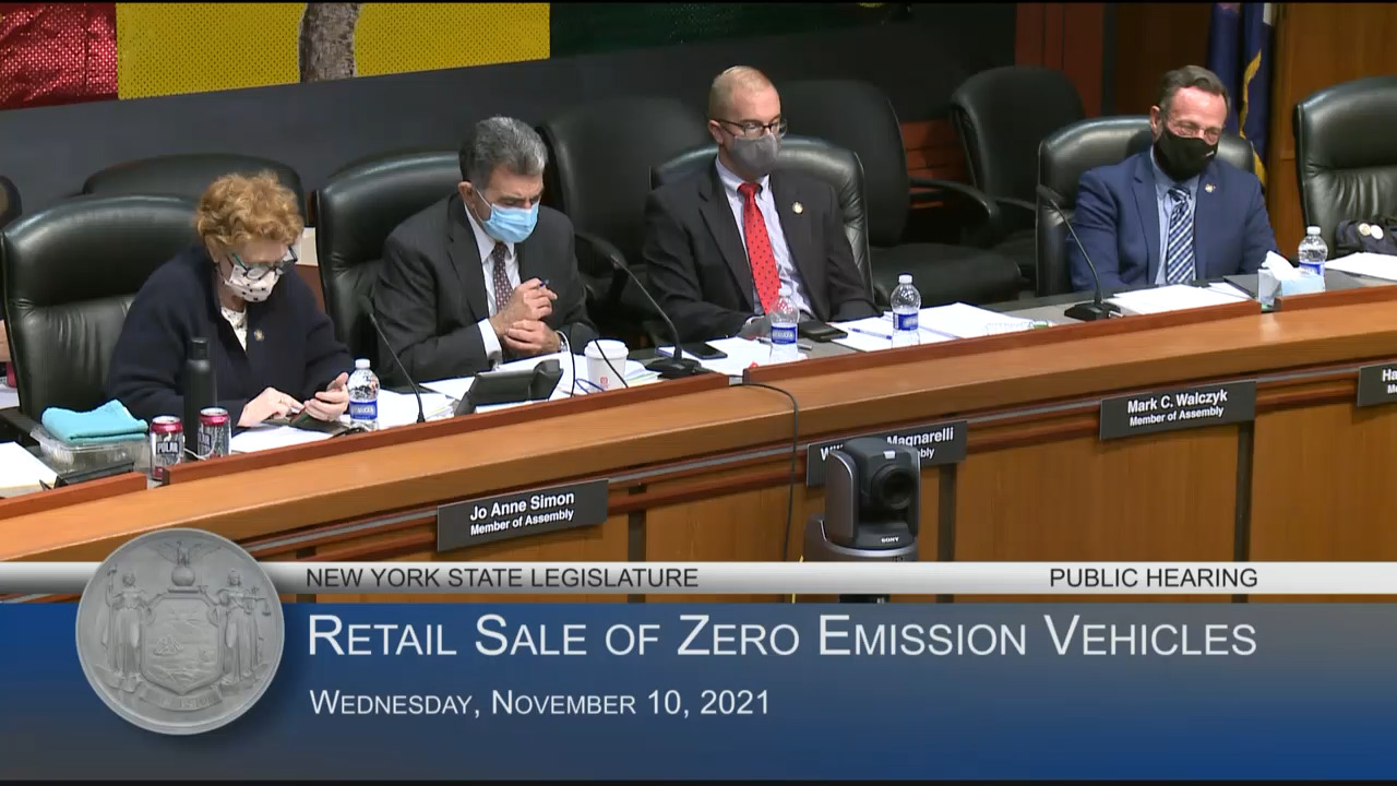 Union Members Testify During Hearing on Retail Sale of Zero Emission Vehicles