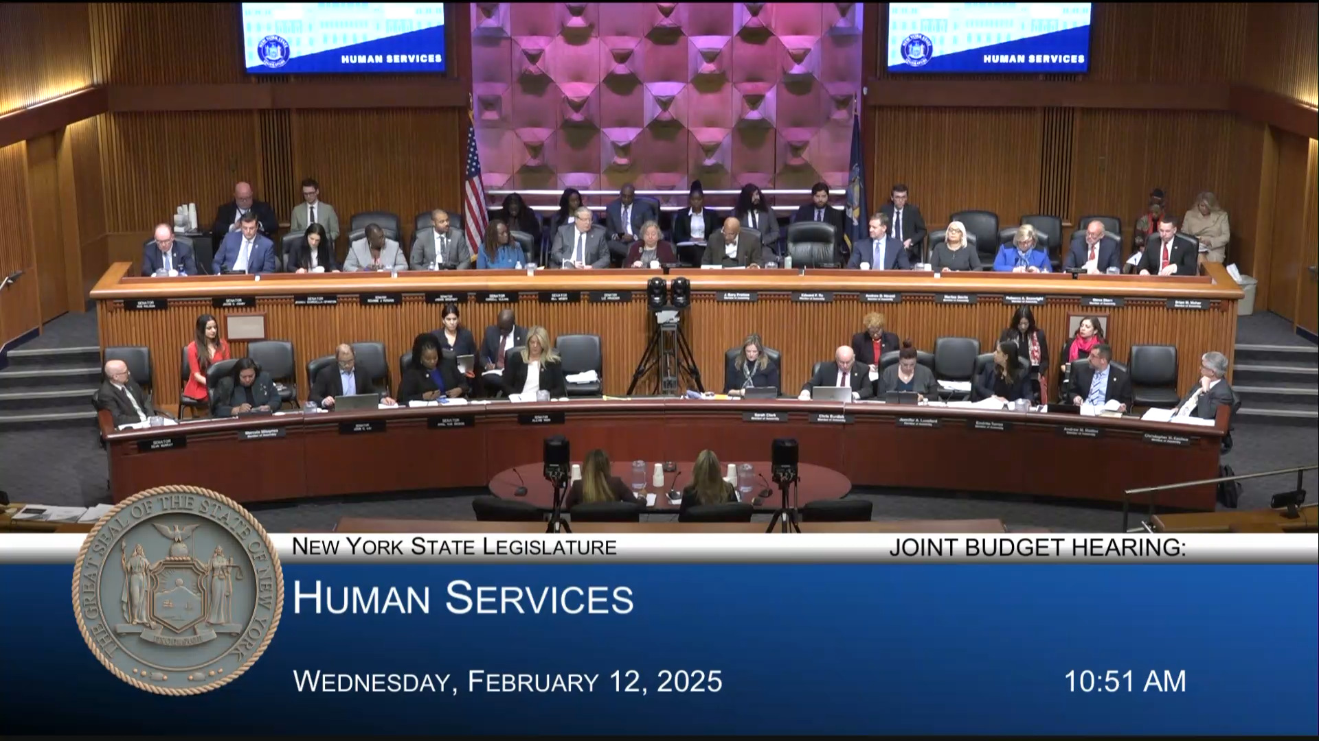 OCFS Commissioner Testifies During Joint Budget Hearing on Human Services