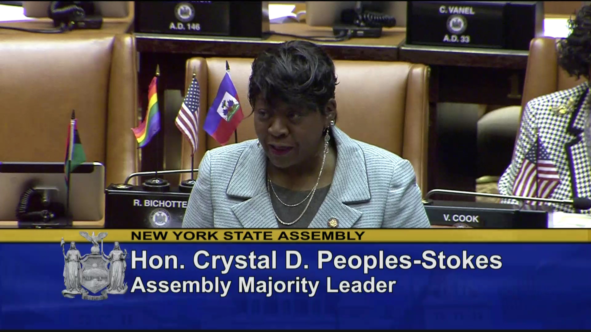 Majority Leader Peoples-Stokes Welcomes Youth Bureau Association Members