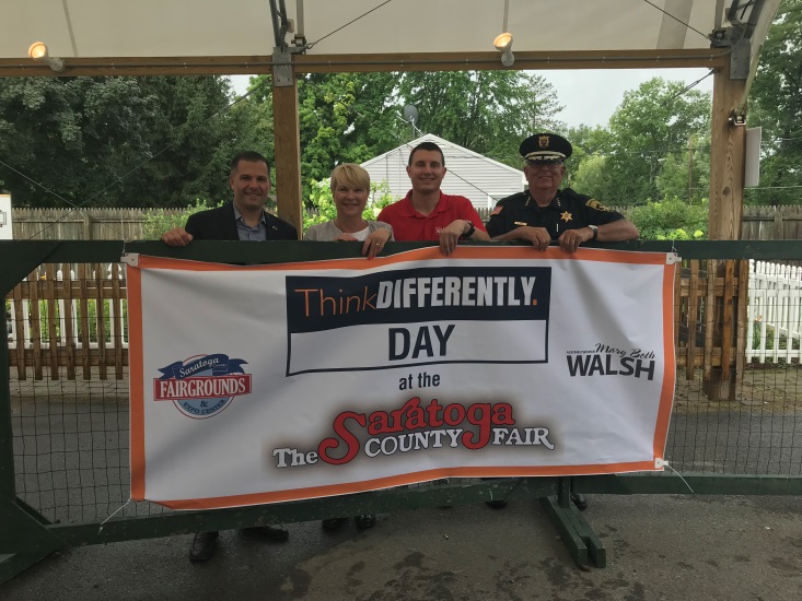 ThinkDIFFERENTLY Day at the Saratoga County Fair on Thursday, July 26