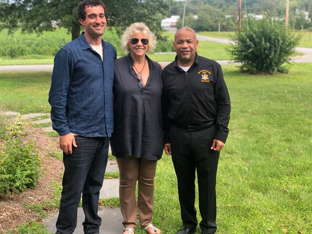 Pictured in the first photo with Speaker Heastie at Hudson Hemp is (from left to right): Hudson Hemp CEO Benjamin Banks-Dobson and Assemblymember Didi Barrett.
