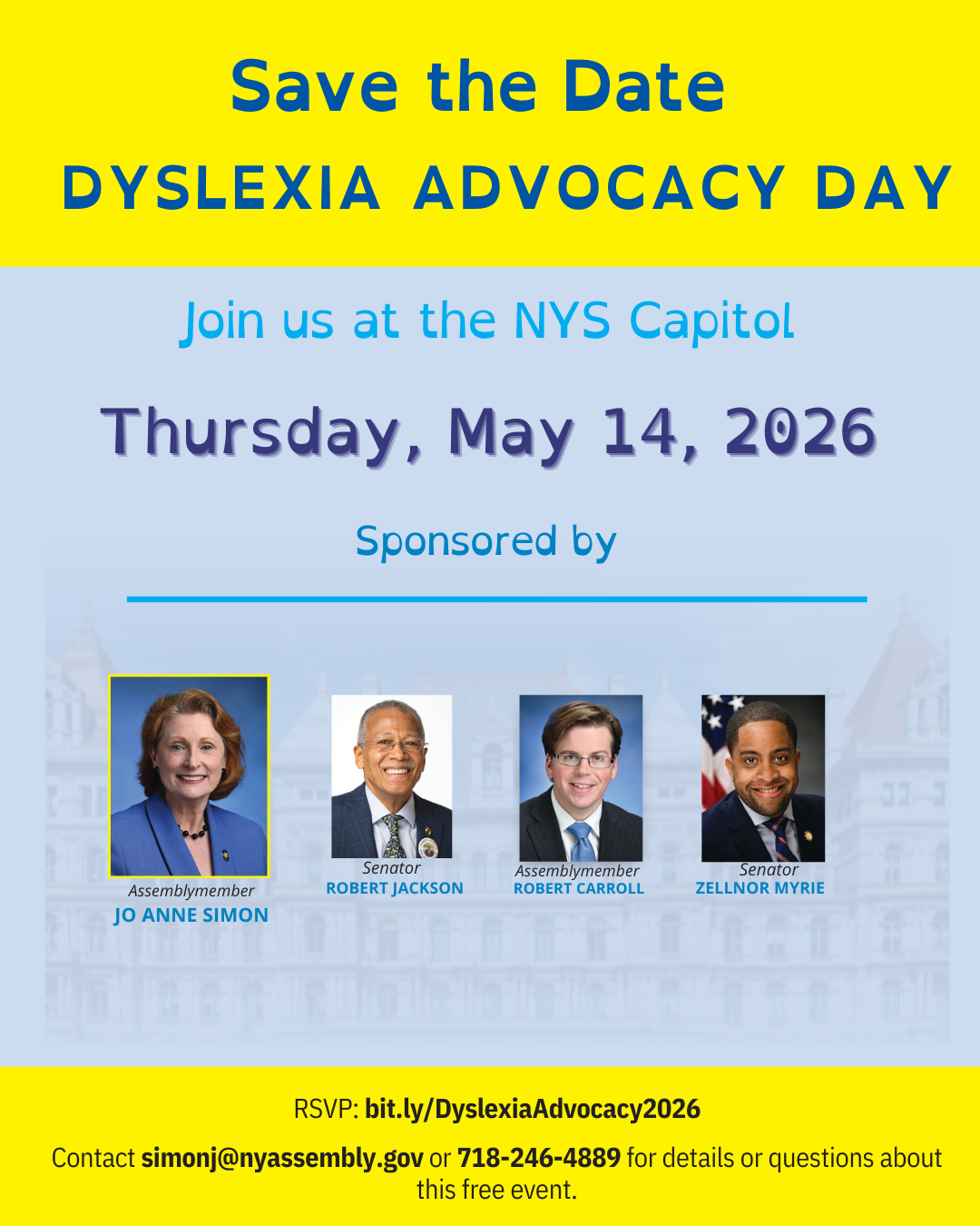 Join us for the 11th Annual Dyslexia Advocacy Day: Literacy for All