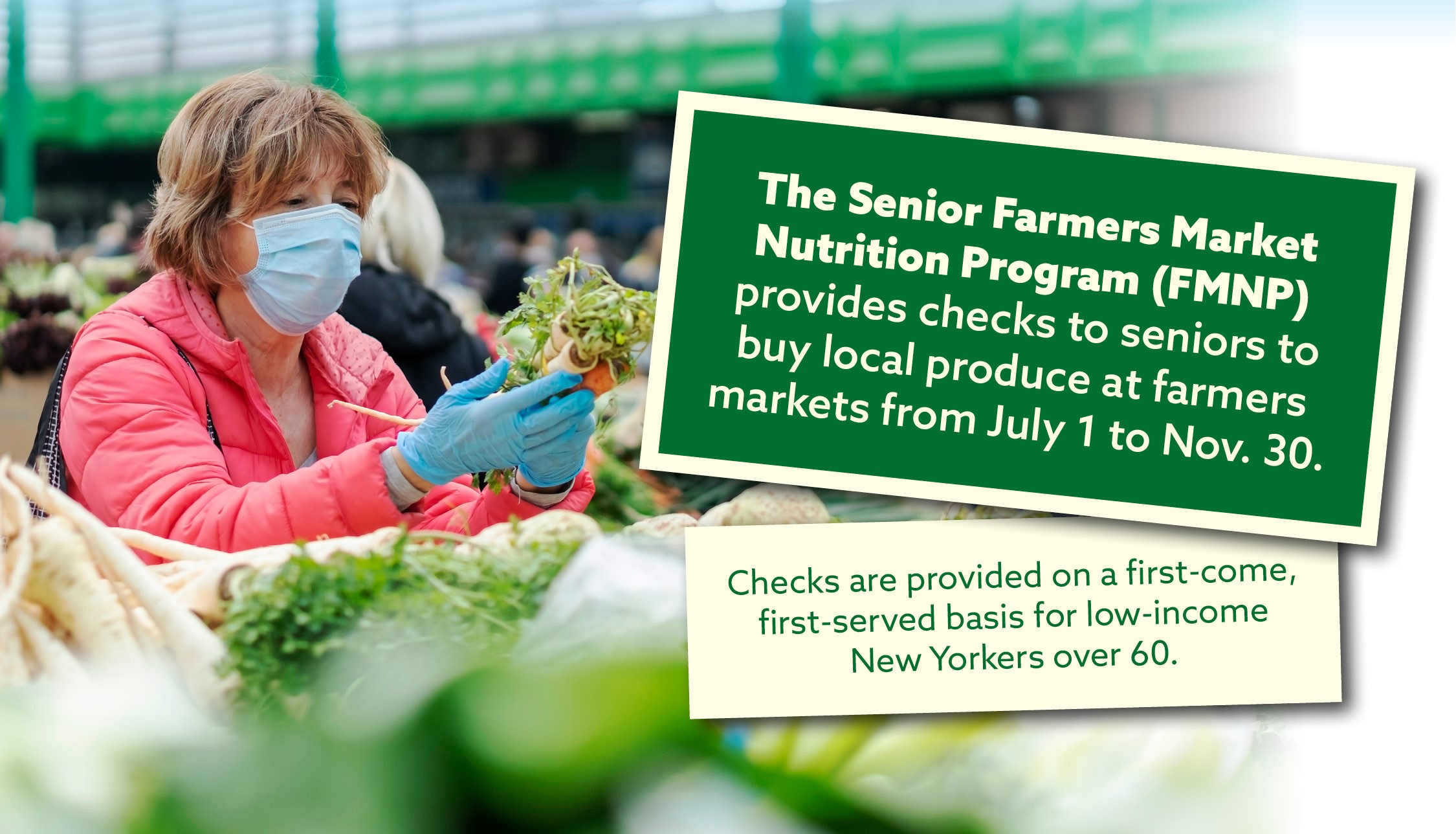Senior Farmers Market Announcement from Speaker’s Office